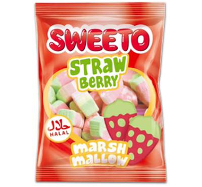 Sweeto Marshmallow Strawberry 30g
