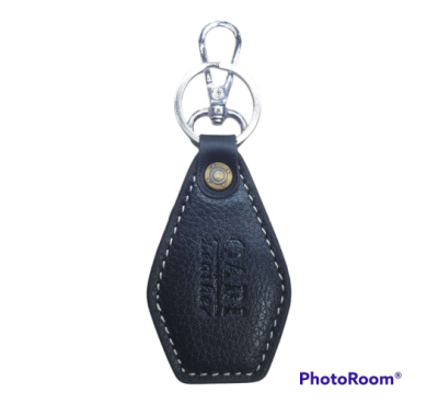 Authentic Leather key Ring Biker Key Ring