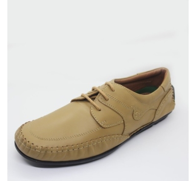 Bay Mens Casual Yellow Beige Gold Shoes