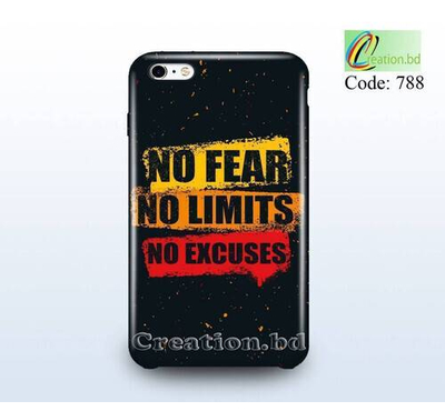 NO FEAR CUSTOMIZED MOBILE BACK COVER