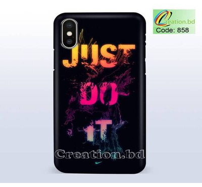 Just Do It Customized Mobile Back Cover