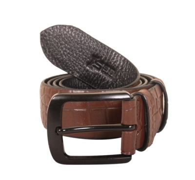 Crocodile Print Leather Belt SB-B152 | Premium