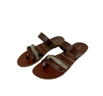 WALKAROO Brown Sandal For Ladies 7364