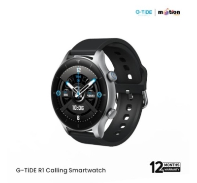 G-Tide R1 Calling Smart watch with SpO2 - Grey