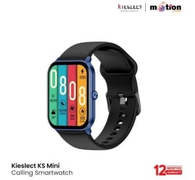 Kieslect KS Mini Calling AMOLED 1.78" Smart Watch - Blue
