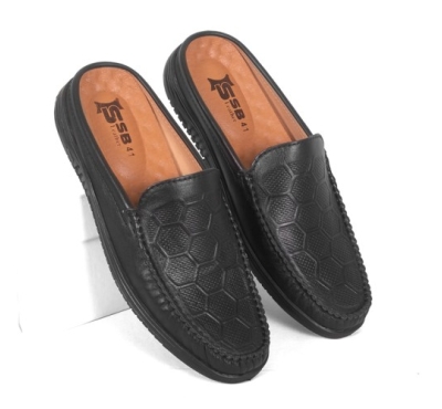 Elegance Medicated Leather Half Shoes SB-S524 | Premium