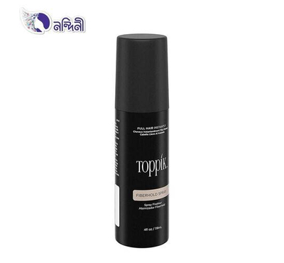 Toppik Fiber Hold Spray 118ml is a fine mist that further strengthens the bond between TOPPIK Hair Building Fibers and fine, thin or thinning hair