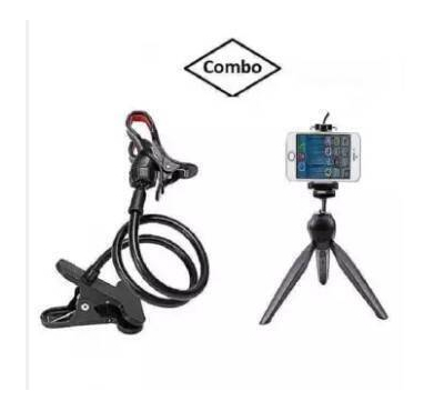 Flexible Long Mobile Stand & Mini Tripod Holder Stand for Mobile & Camera