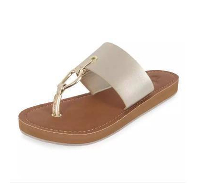 Brown Rubber Sandle For Women