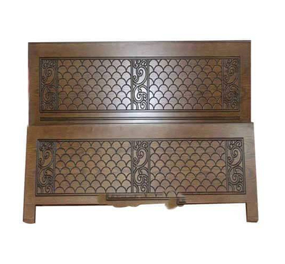 Malaysian Wooden Double Bed