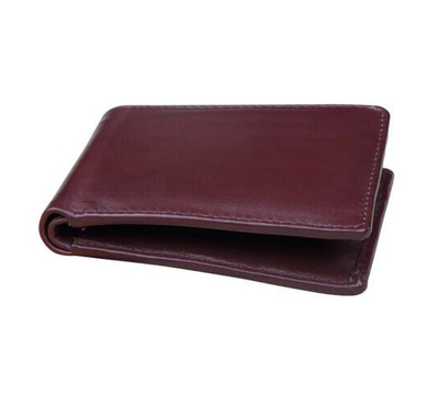 Men's Leather Wallet-Chocolate