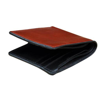 Men's Leather Wallet-Brown