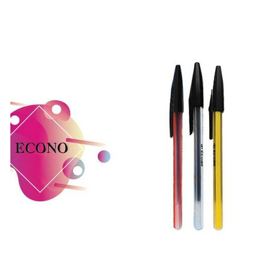 Econo ball pen Black- 10 pcs [CLONE]