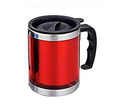 Travel Mug with Sipper - Red
