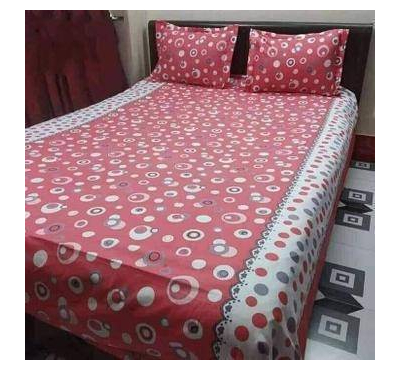 King Size Bedsheet with Pillow Cover