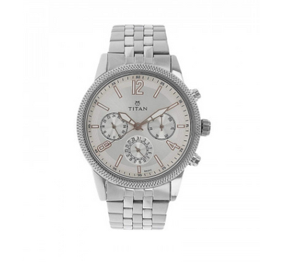 TITAN Workwear Watch-Silver