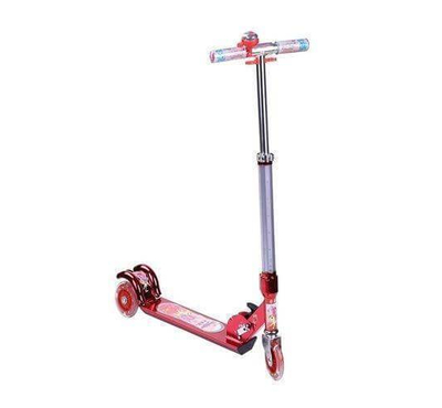 6061 Scooter - Silver and Red