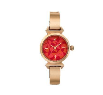 Fastrack Rose Gold Metal Strap Watch