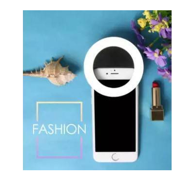 USB Charging Selfie Ring LED Phone Light Lamp Mobile Phone Lens