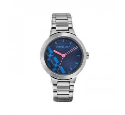 Fastrack Analog Blue Dial Ladies Watch