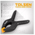 TOLSEN (2pcs) Nylon Spring Clamp (6") Soft Jaw 10199, 3 image