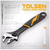 TOLSEN Adjustable Wrench (150mm, 6) Industrial GRIPro Series 15308, 3 image