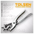 TOLSEN Revolving Leather Punch Pliers (9") 10101, 2 image