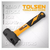 TOLSEN Sledge Hammer (0.9kg / 2lbs) Fiberglass Handle 25043, 2 image