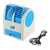 Air Conditioner Shaped Mini Double Cooler Fan & Fragrance-Blue