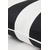 1pc Black & White Cushion Cover 20"x20", 2 image