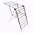 Heavy Duty Stainless Steel Clothes Drying Rack - Silver, 2 image