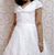 White Decorative Tissu Gown(3-6Y), 2 image