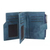 Jeans Fabric Blue Wallet, 3 image