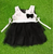 Black Net Party Frock for Baby(0-12mnths)