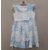 Cotton Party Frock-Blue(9-12Y)