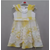 Cotton Party Frock-Yellow(9-12Y)