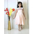 Girls Party Frock-Peach(3-4Y), 2 image