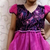 Magenta Tissue Party Dress(3-6Y), 2 image
