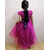 Magenta Tissue Party Dress(3-6Y), 3 image