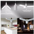 LED Bulb Super Bright Foldable Fan Blade Home Energy Saving Lights