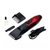 KM 730 Rechargeable Hair Trimmer- Red & Black, 2 image