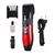 KM 730 Rechargeable Hair Trimmer - Red & Black