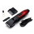 KM 730 Rechargeable Hair Trimmer- Red & Black, 4 image