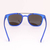 Unisex Blue Frame Sunglass (5743), 3 image