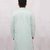 Aero Blue Long Sleeve Fashionable Short Panjabi For Men, 2 image