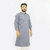 Slate Blue Long Sleeve Fashionable Short Panjabi For Men, 2 image