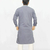 Slate Blue Long Sleeve Fashionable Short Panjabi For Men, 5 image
