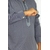Slate Blue Long Sleeve Fashionable Short Panjabi For Men, 4 image