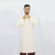 Off White Long Sleeve Fashionable Short Panjabi For Men, 2 image