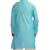 Turquoise Long Sleeve Fashionable Short Panjabi For Men, 3 image